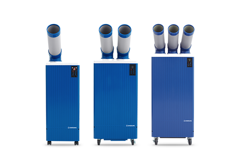 대성쎌틱에너시스 실속형 산업용 에어컨 제품 이미지