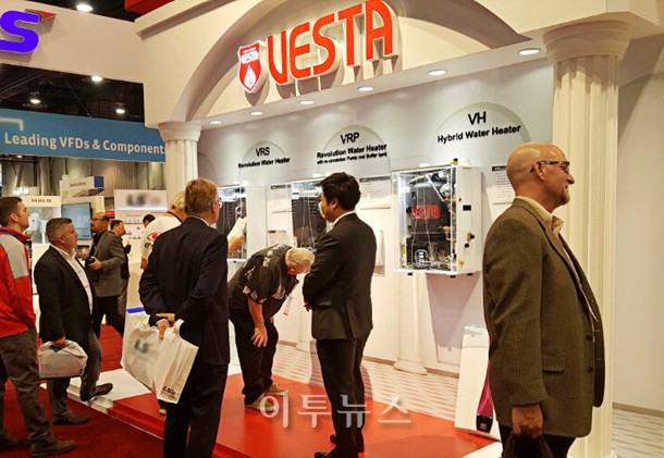 북미 최대 냉난방 및 열관리 전시회 (2017 AHR EXPO) 참가